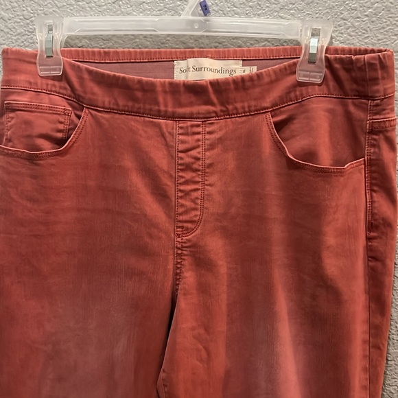 Soft Surroundings Denim Pull On Relaxed Straight Jeans size XL - Picture 6 of 6